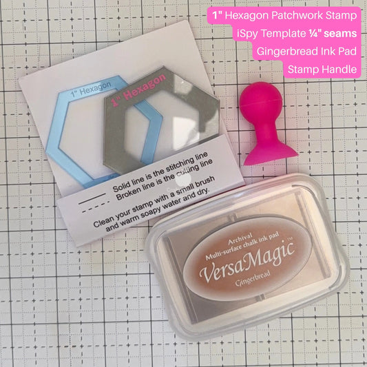 Hexagon Patchwork Stamp Set