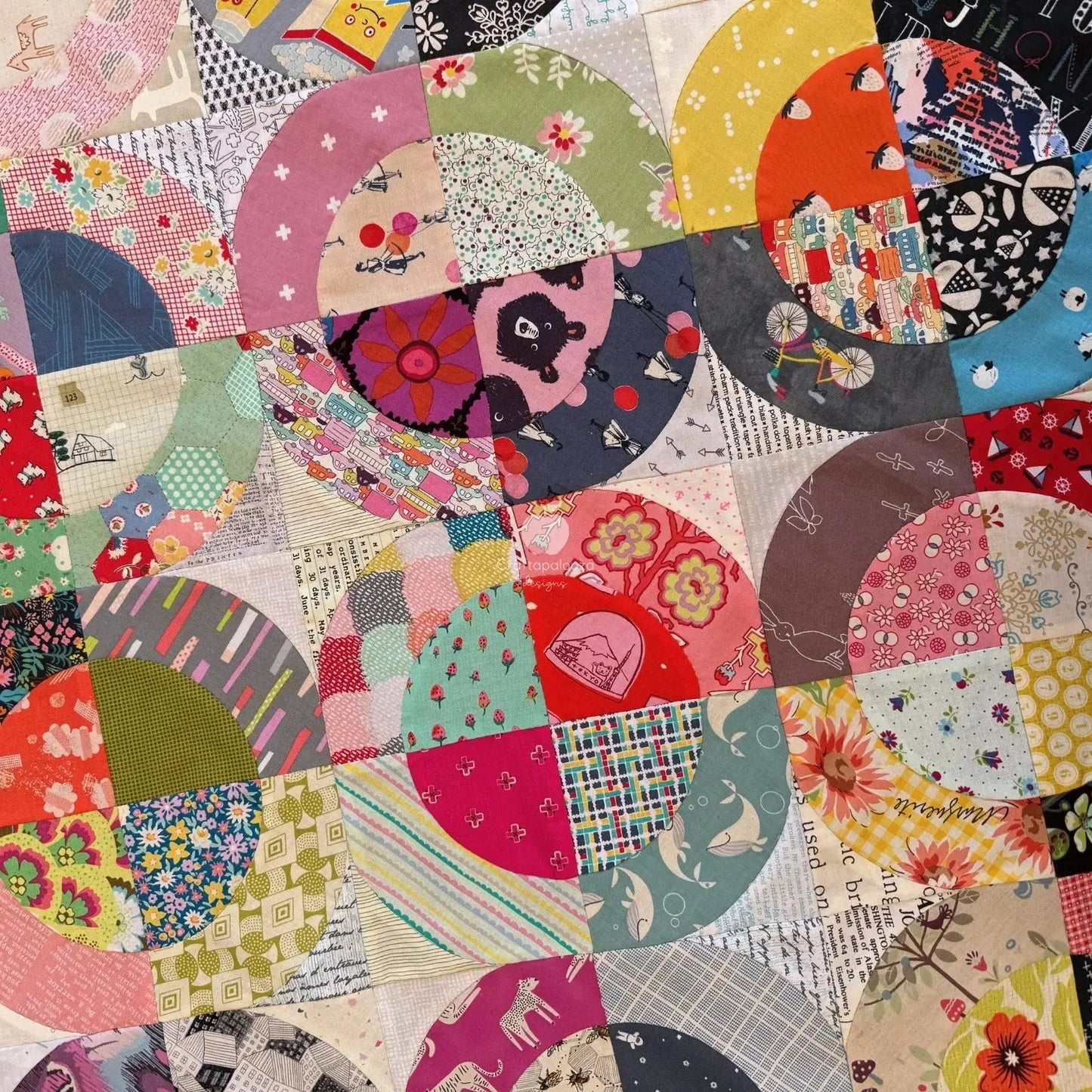 Take the Wheel Quilt: PDF Pattern Craftapalooza Designs