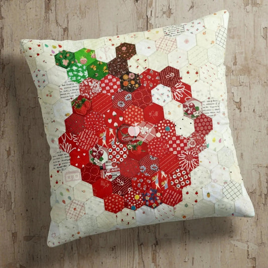 Stop using English paper piecing papers. Start stamping, cutting and stitching