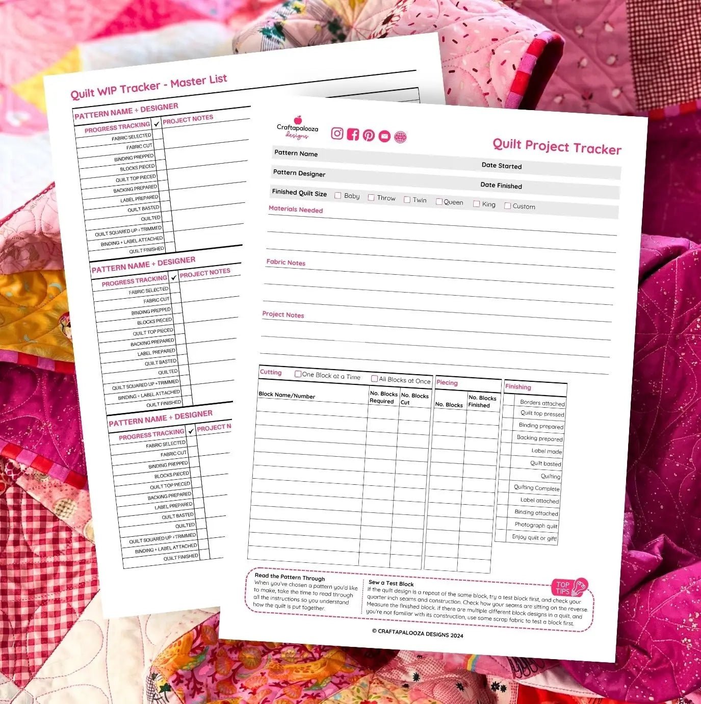 Managing Your Quilt Works in Progress: My Tips for Staying Organised ...