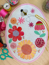 Yo, Bloom Buzz Joins the Embroidery Bliss Bundle - Craftapalooza Designs