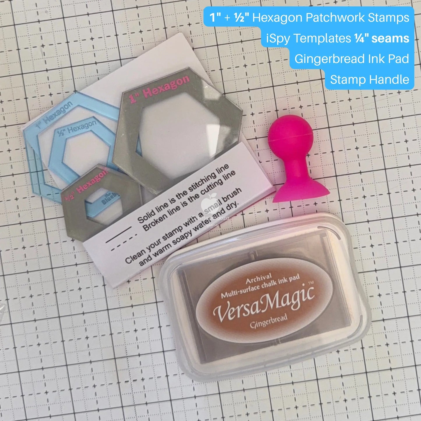 Hexagon Patchwork Stamp Set