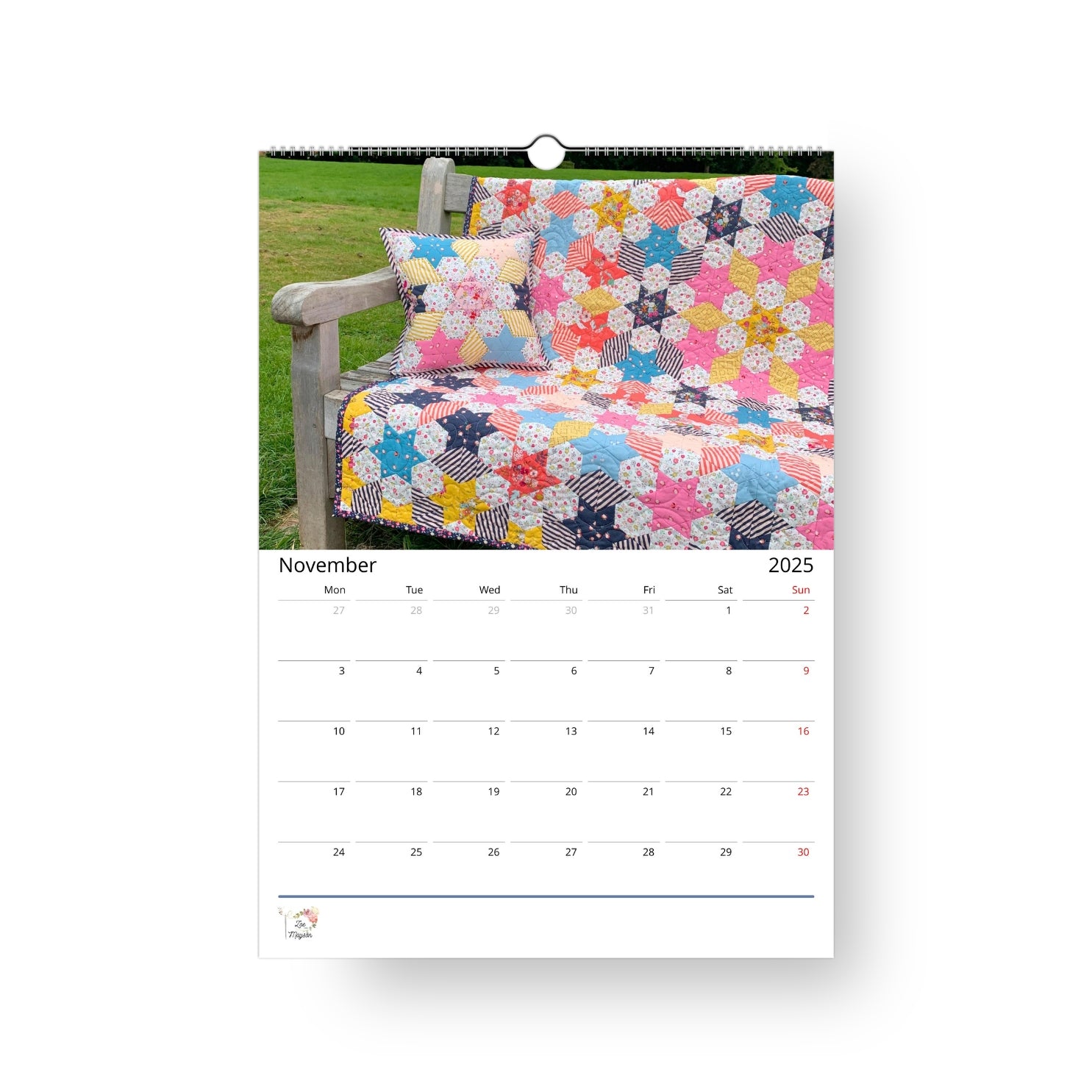 2025 Patchwork Calendar - Rest of World