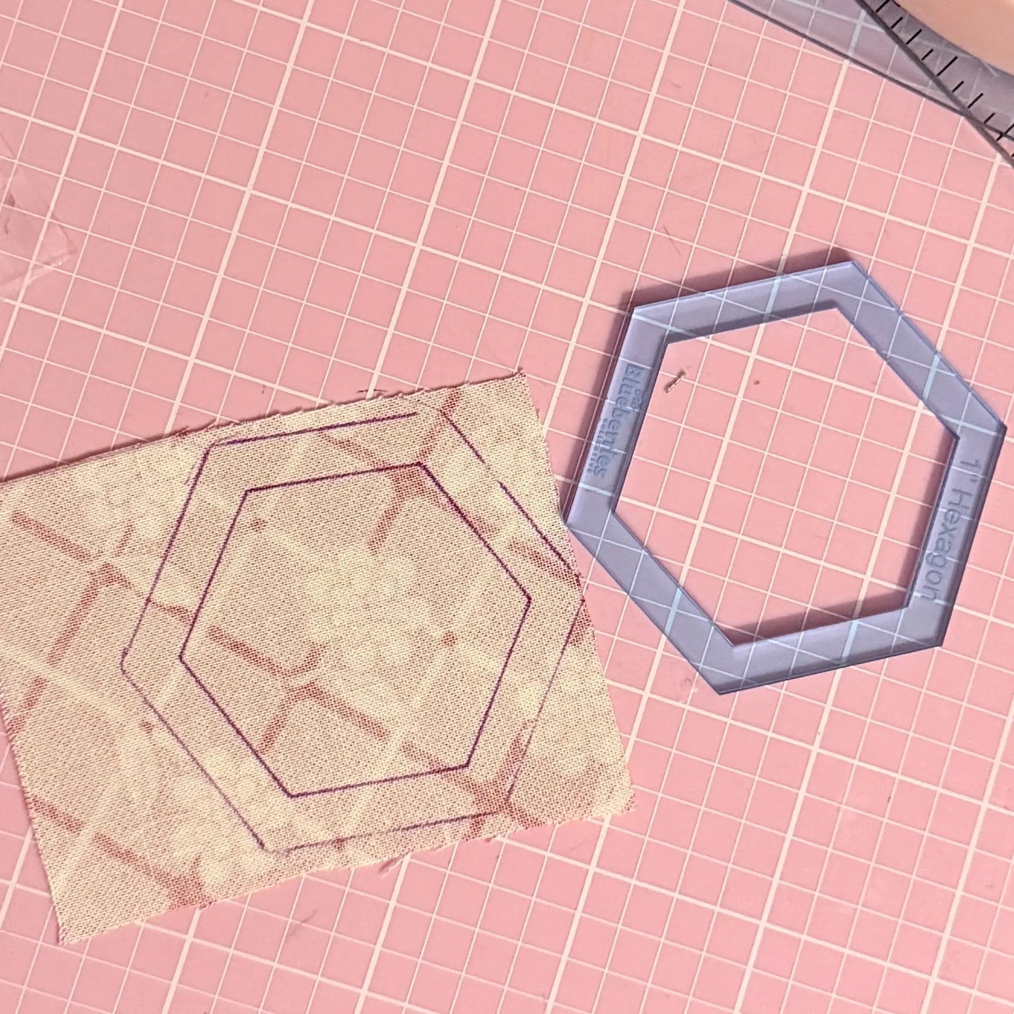 Hexagon Patchwork Stamp Set