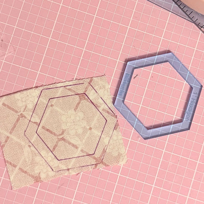 Hexagon Patchwork Stamp Set