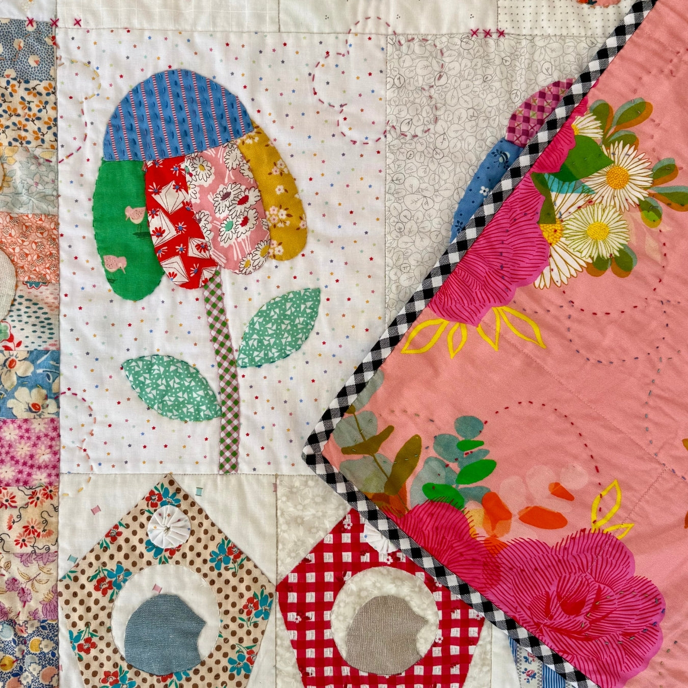 Meadowlicious Quilt PDF Applique Pattern