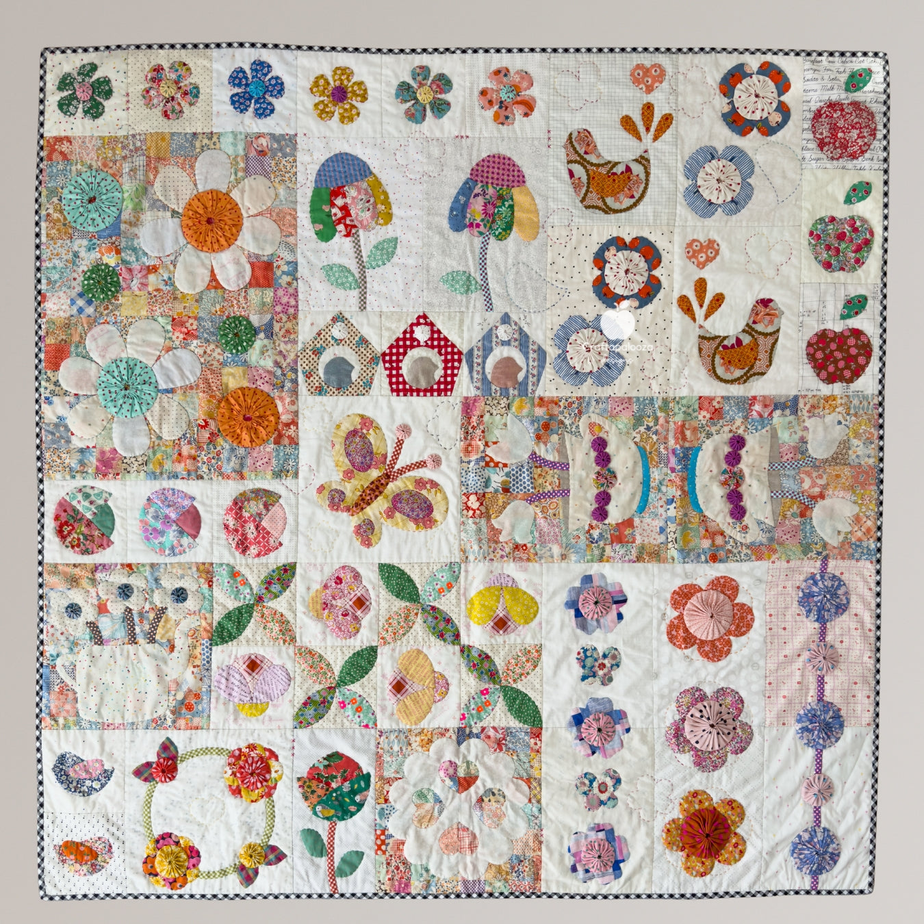 Meadowlicious Quilt PDF Applique Pattern