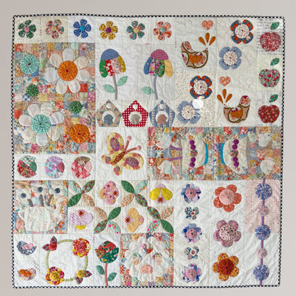 Meadowlicious Quilt PDF Applique Pattern