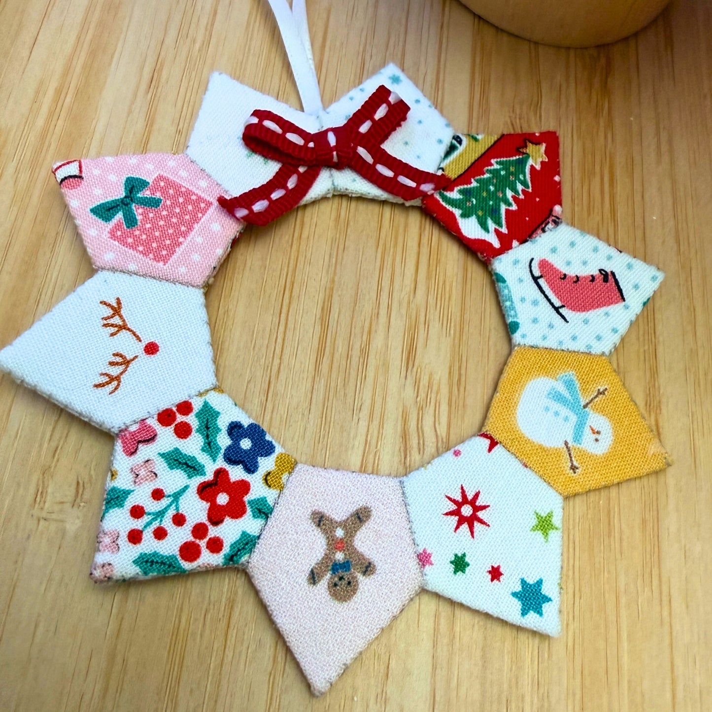 Merry Stitchmas EPP Ornament PDF Pattern