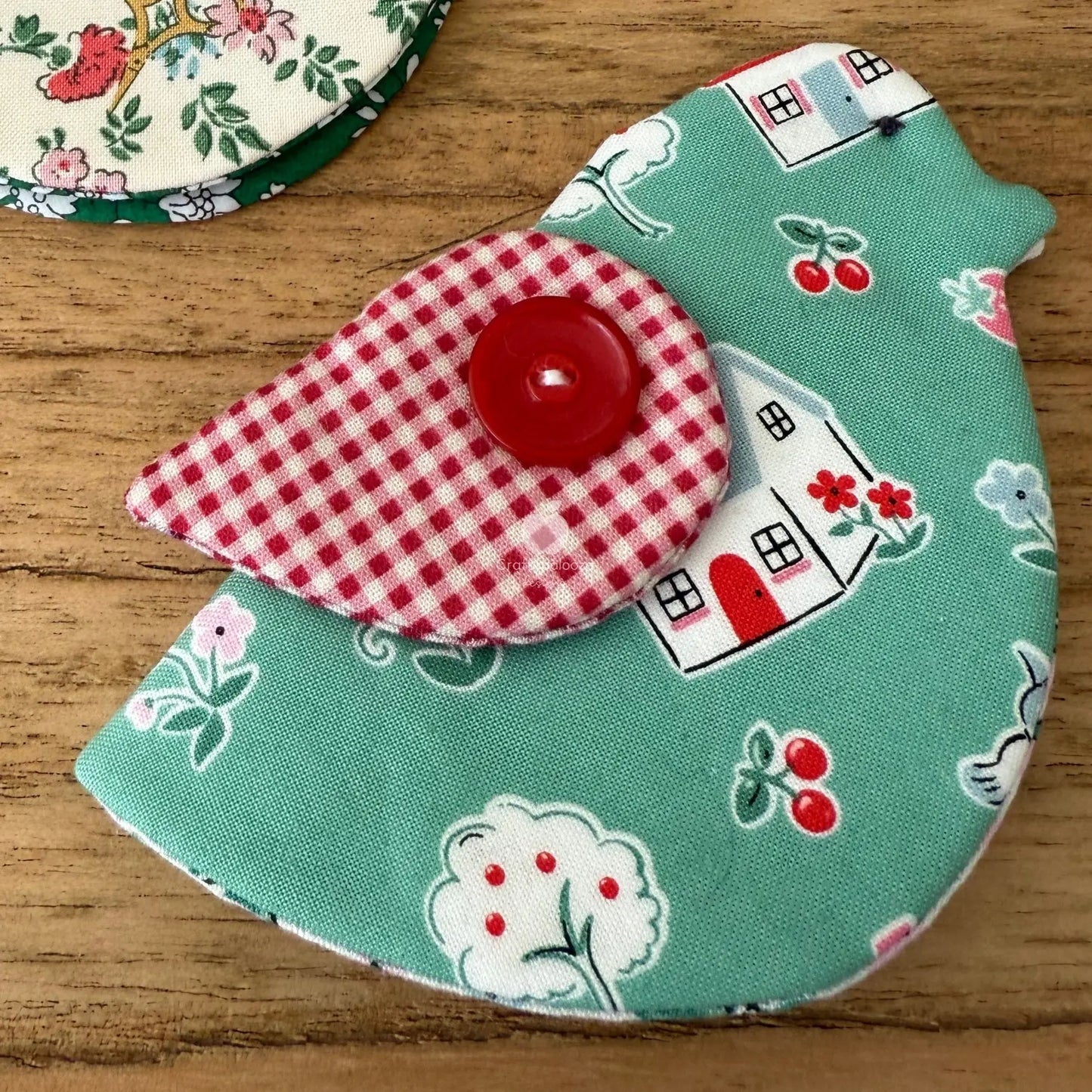 Sweet Tweet Needle Nest PDF Pattern | Bird Needle Book Sewing Pattern