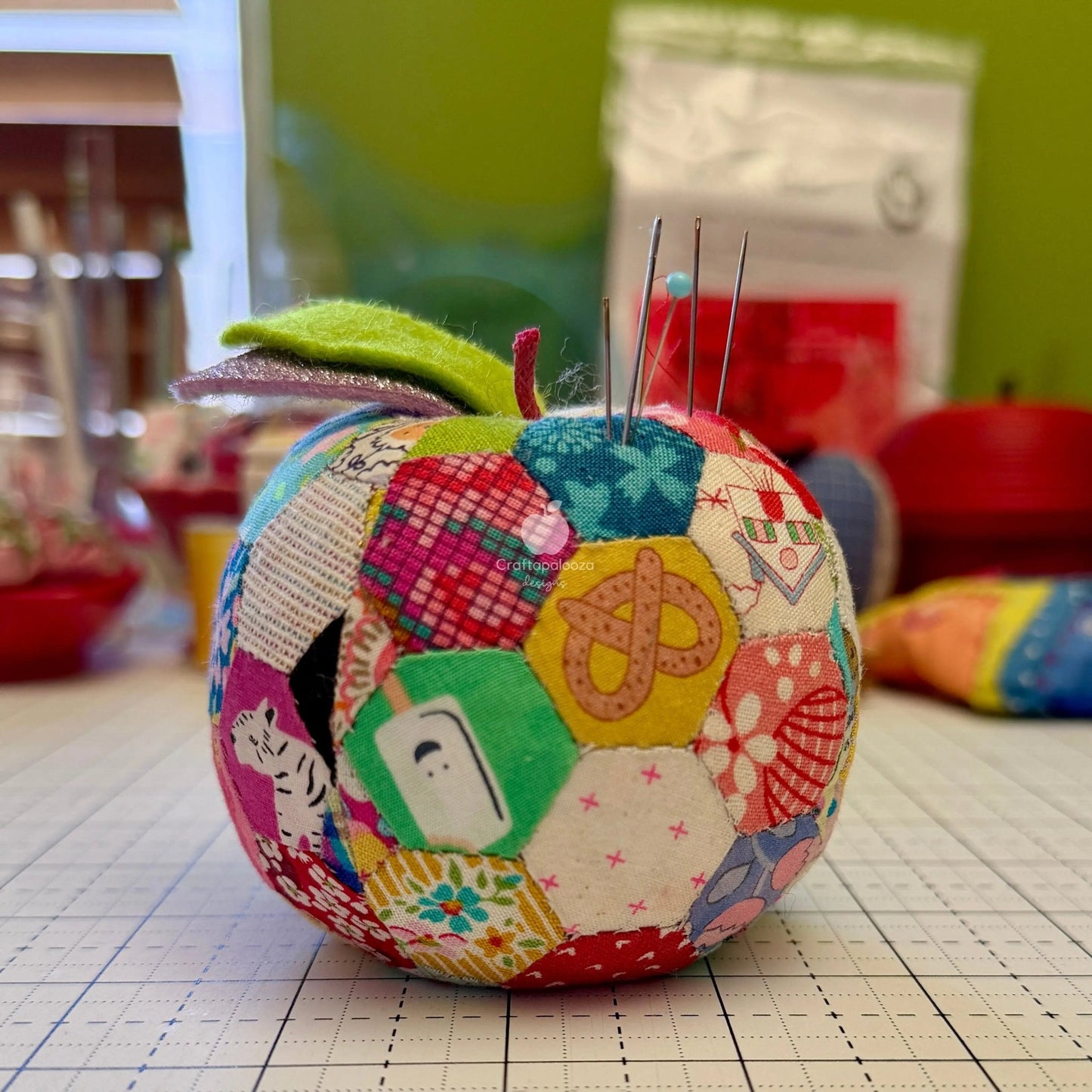 Apple Pincushion Pattern PDFCraftapalooza DesignsPDF Pattern