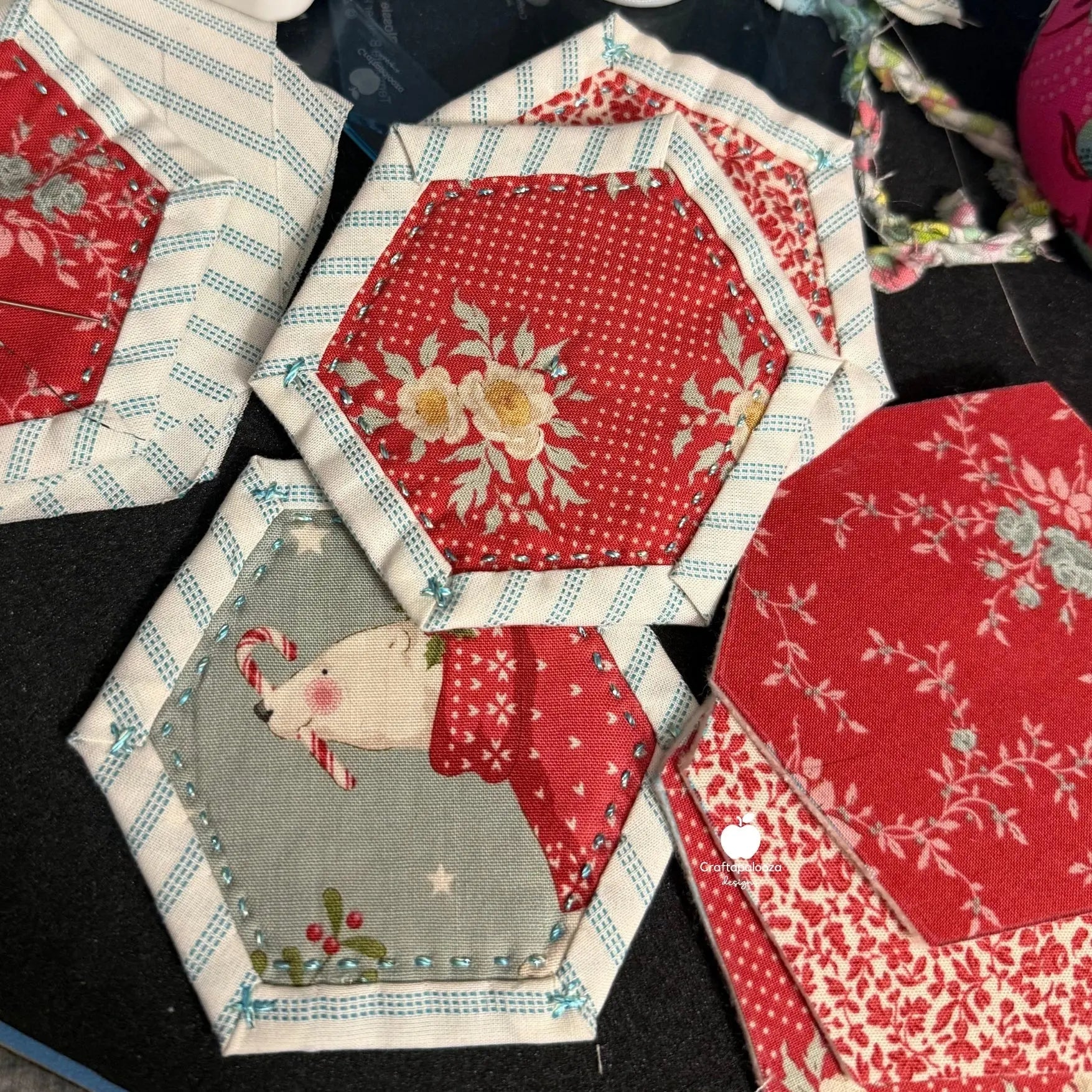 Blossie Basket PDF Pattern - Merry Little ChristmasCraftapalooza DesignsPDF Pattern