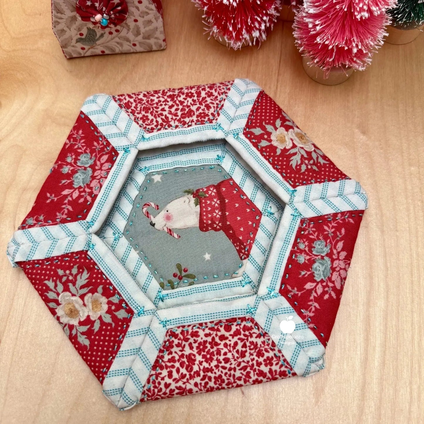Blossie Basket PDF Pattern - Merry Little ChristmasCraftapalooza DesignsPDF Pattern