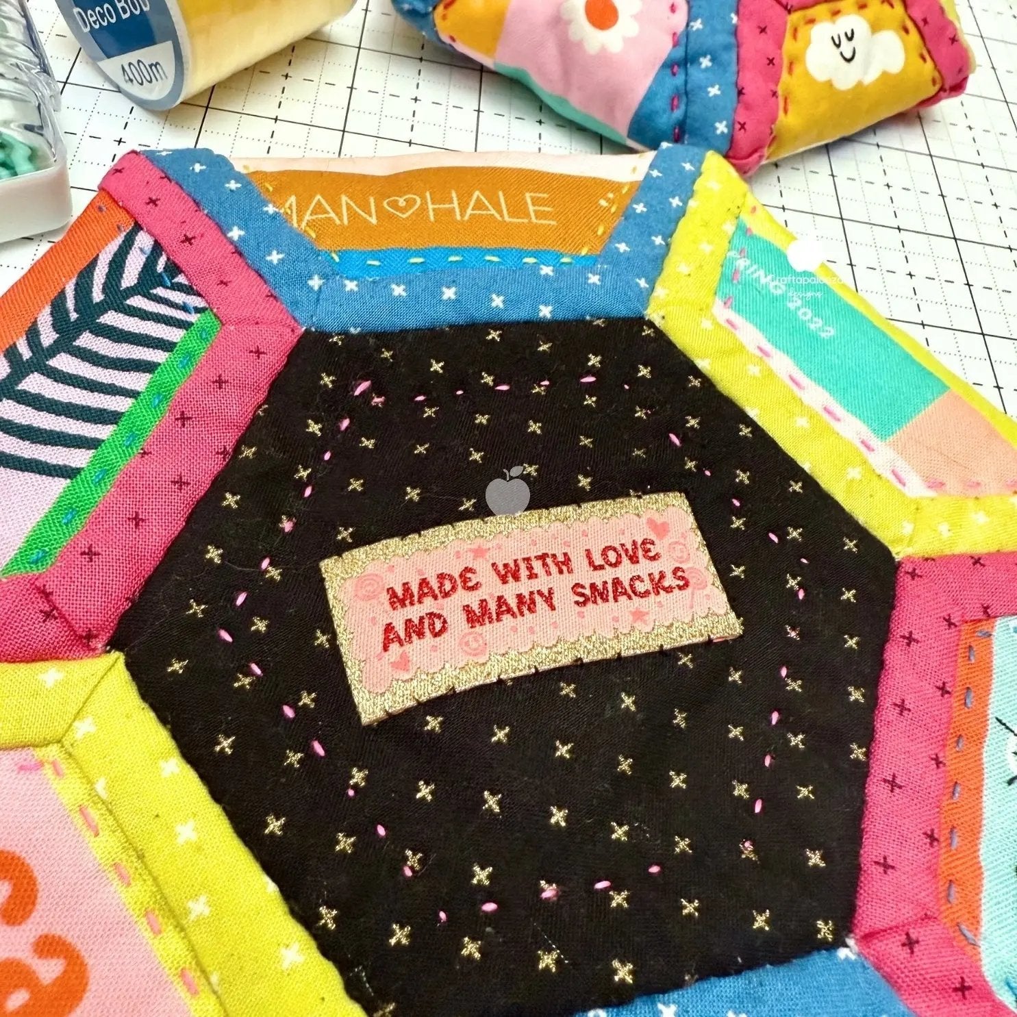 Blossie Basket PDF Pattern (Quilt as you go)Craftapalooza DesignsPDF Pattern