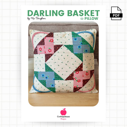 Darling Basket CushionCraftapalooza DesignsPDF Pattern