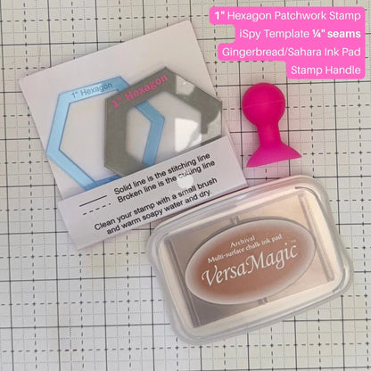 Hexagon Patchwork Stamp SetCraftapalooza DesignsPatchwork Stamps