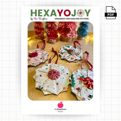 HexaYoJoy Ornament and Garland PatternCraftapalooza DesignsPDF Pattern