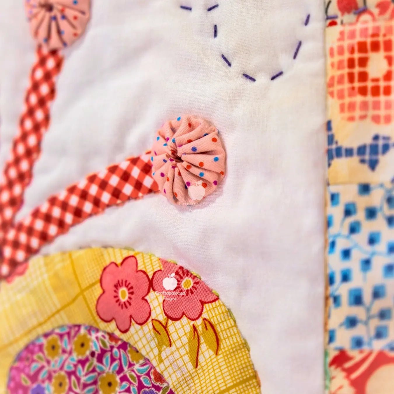 Meadowlicious Quilt PDF Applique PatternCraftapalooza DesignsPDF Pattern