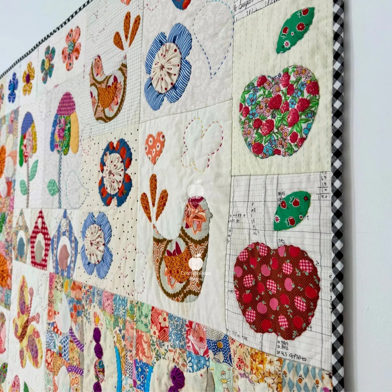 Meadowlicious Quilt PDF Applique PatternCraftapalooza DesignsPDF Pattern
