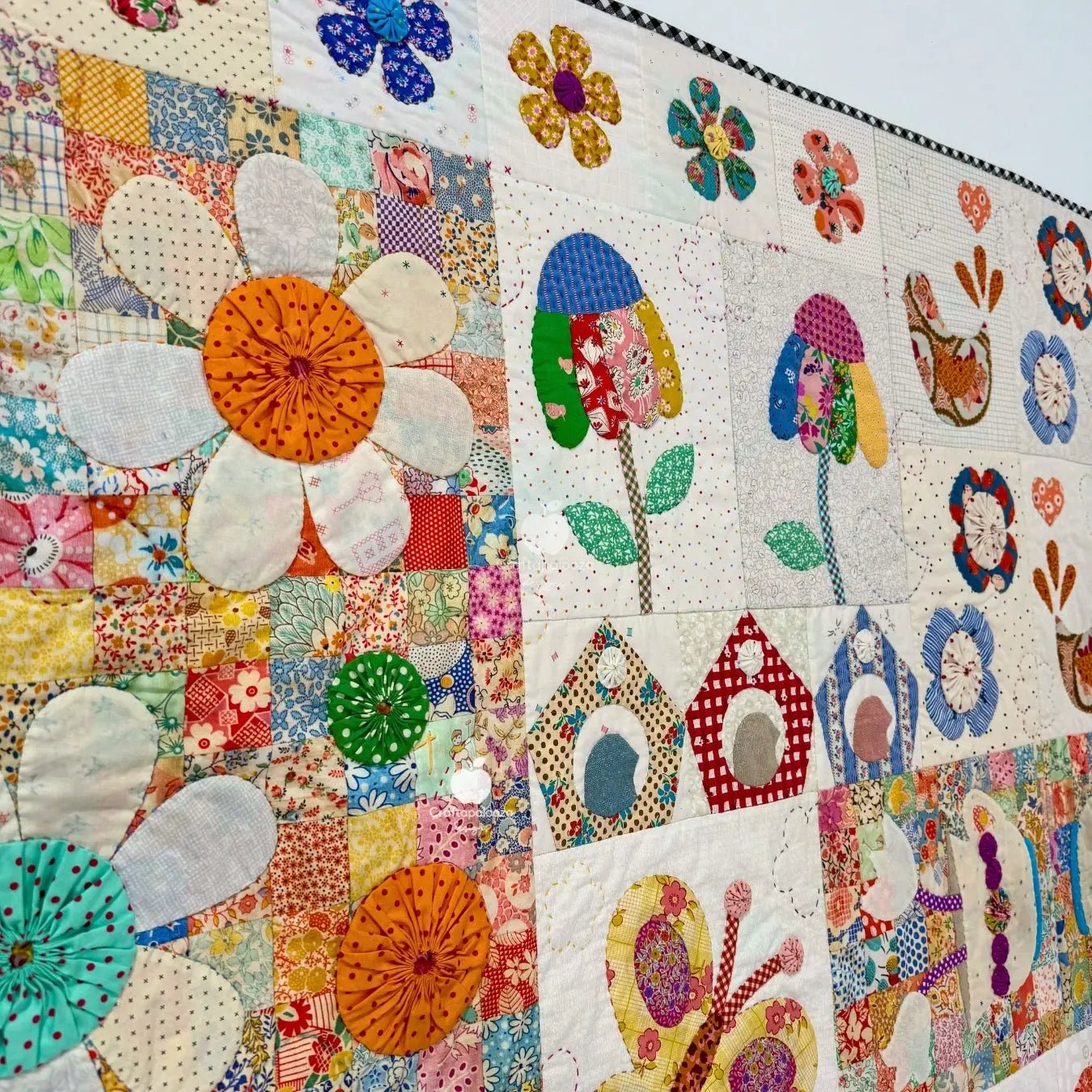 Meadowlicious Quilt PDF Applique PatternCraftapalooza DesignsPDF Pattern
