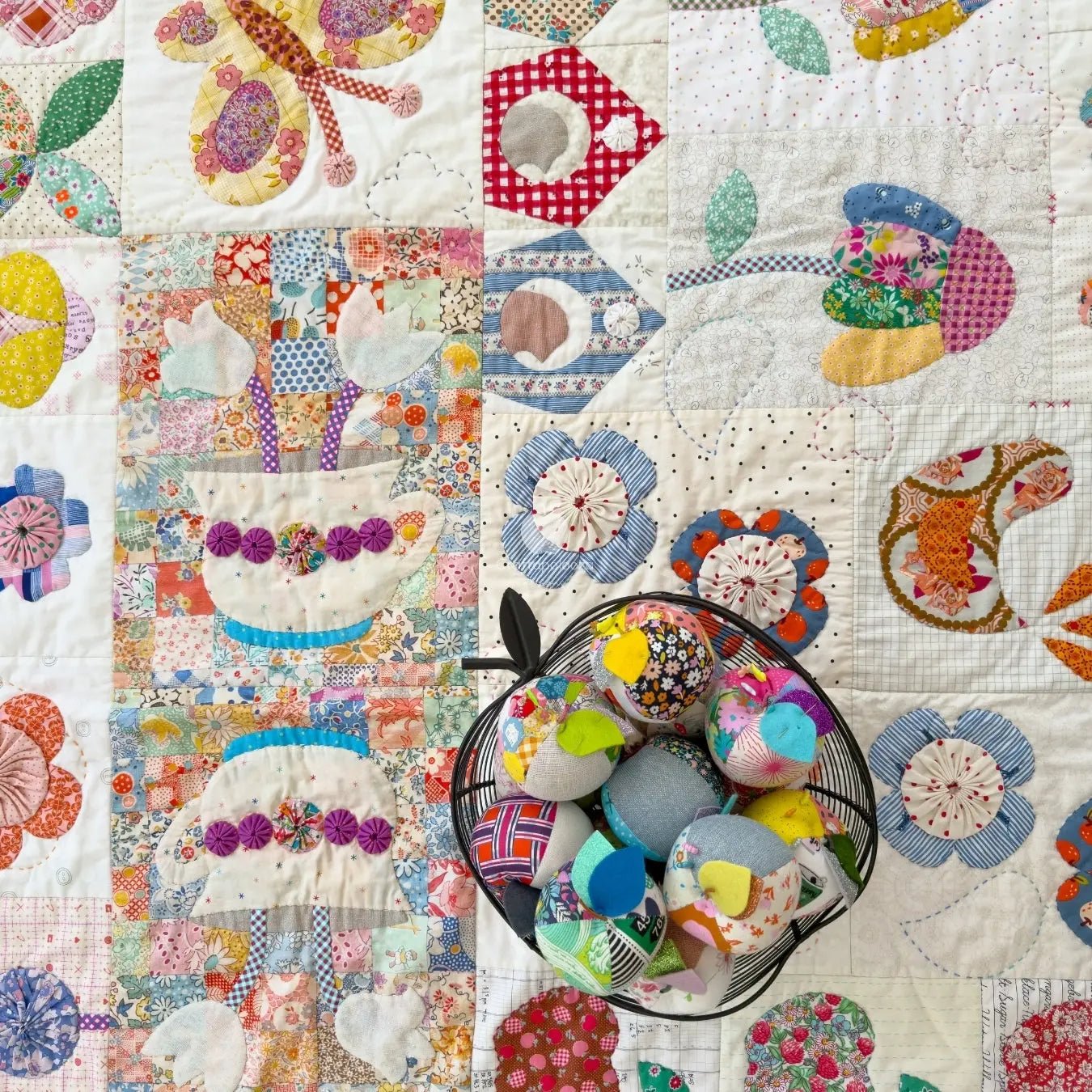 Meadowlicious Quilt PDF Applique PatternCraftapalooza DesignsPDF Pattern