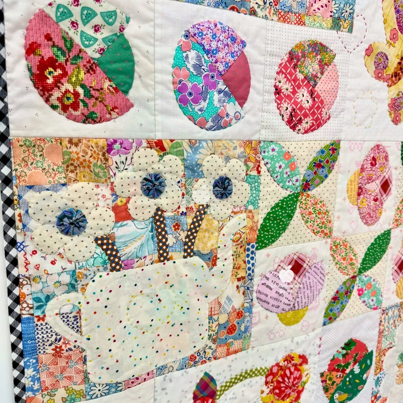 Meadowlicious Quilt PDF Applique PatternCraftapalooza DesignsPDF Pattern