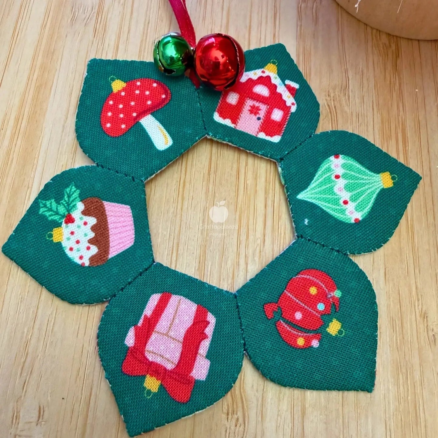 Merry Stitchmas EPP Ornament PDF PatternCraftapalooza DesignsPDF Pattern