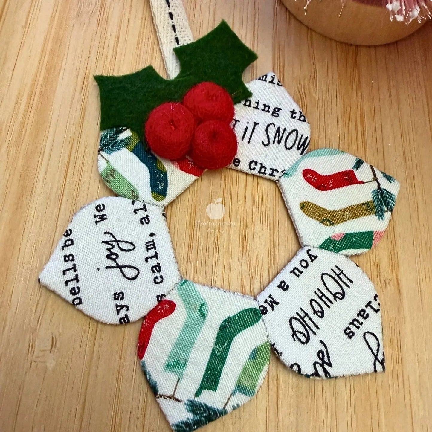 Merry Stitchmas EPP Ornament PDF PatternCraftapalooza DesignsPDF Pattern