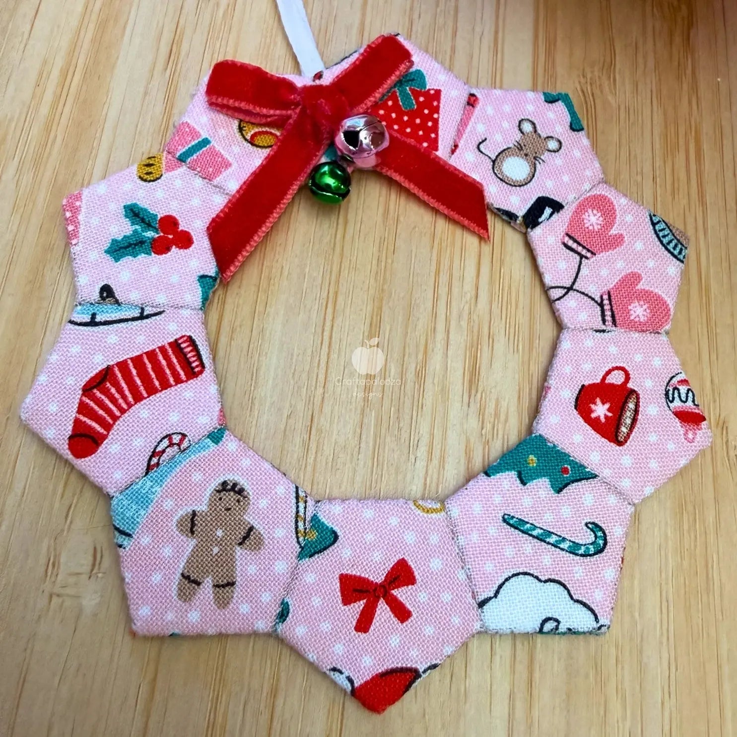 Merry Stitchmas EPP Ornament PDF PatternCraftapalooza DesignsPDF Pattern