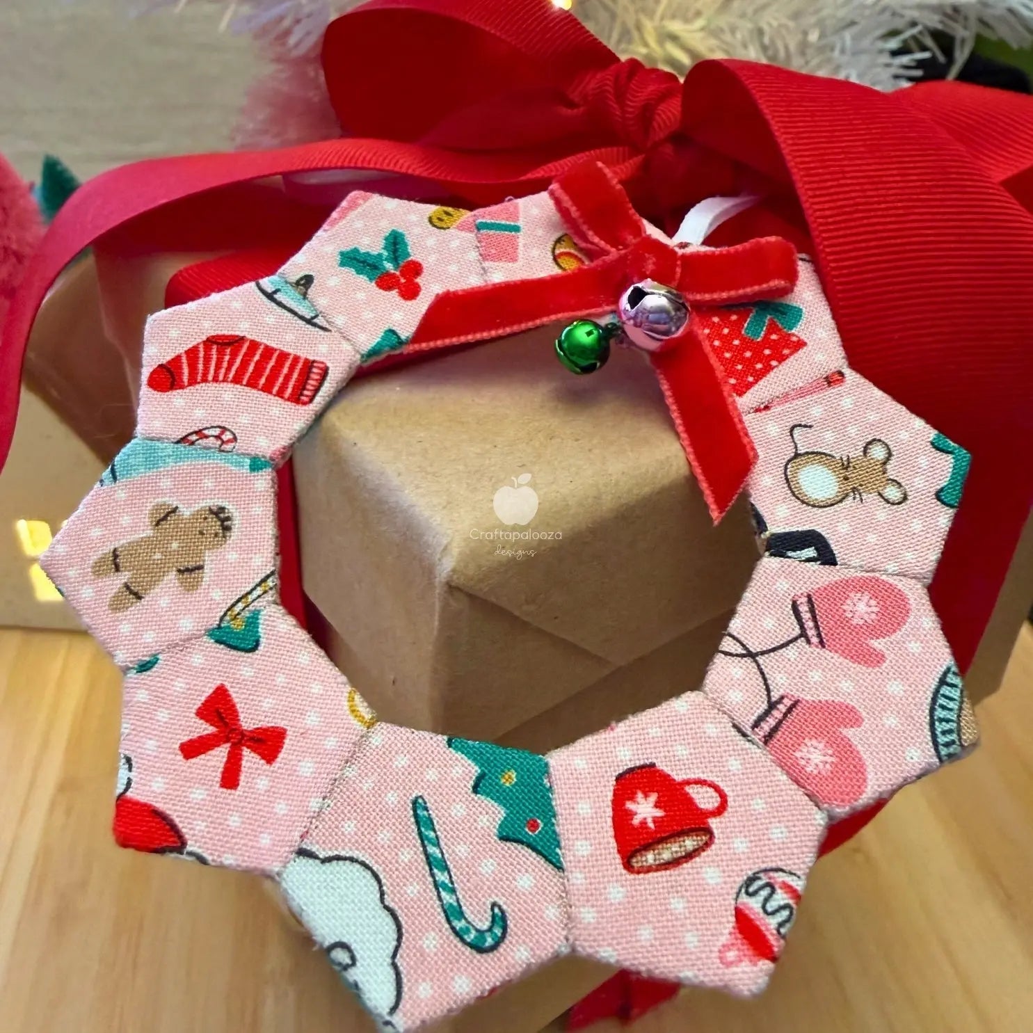 Merry Stitchmas EPP Ornament PDF PatternCraftapalooza DesignsPDF Pattern