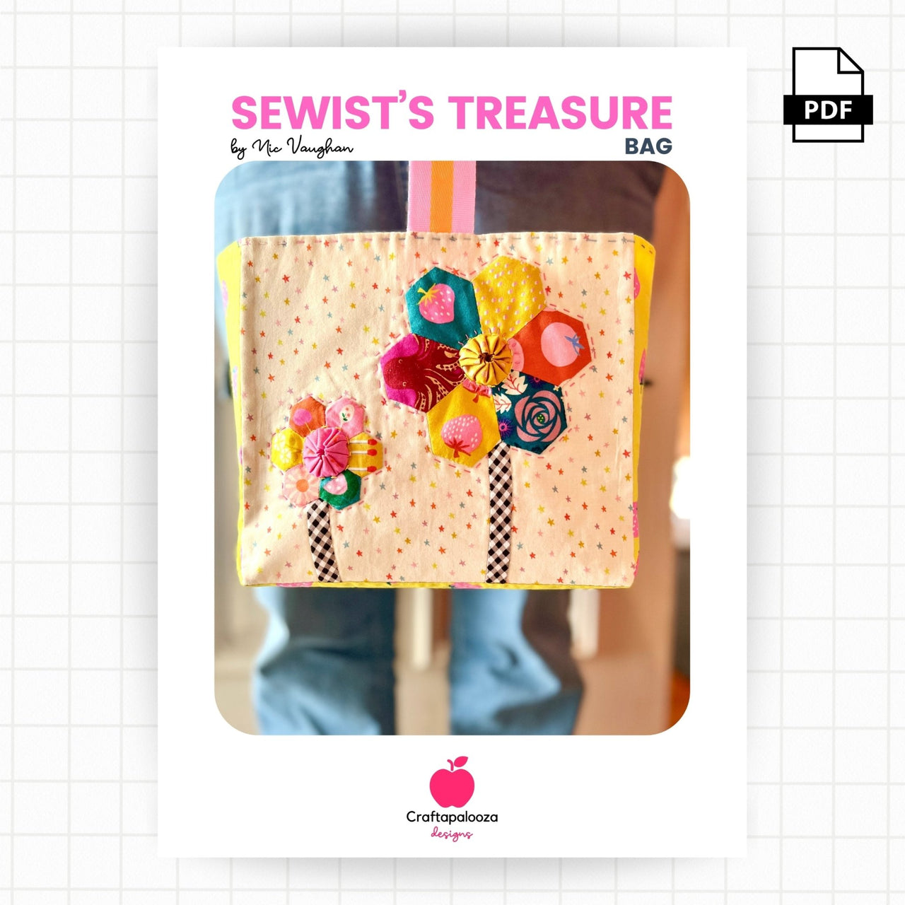 Sewist’s Treasure Bag PatternCraftapalooza DesignsPDF Pattern