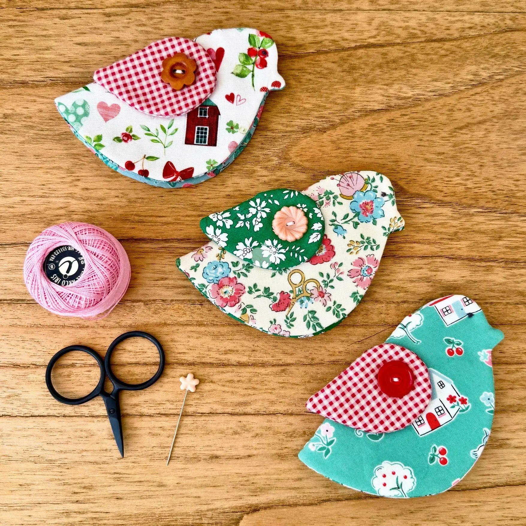 Sweet Tweet Needle Nest PDF Pattern | Bird Needle Book Sewing PatternCraftapalooza DesignsSewing Notion