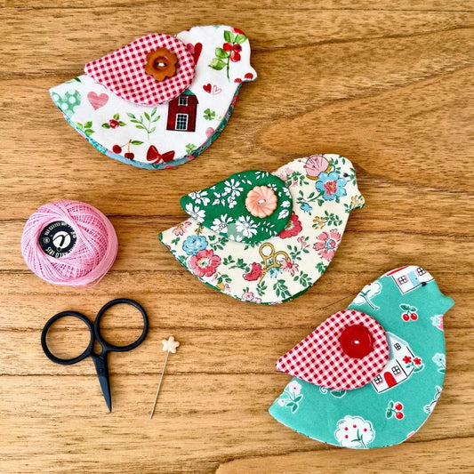 Sweet Tweet Needle Nest PDF Pattern | Bird Needle Book Sewing PatternCraftapalooza DesignsSewing Notion