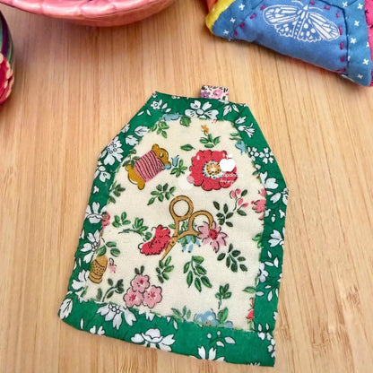SweetHaus PDF Pattern: Quilt - as - you - go - Bag Charm | Christmas Ornament | Needle BookCraftapalooza DesignsPDF Pattern