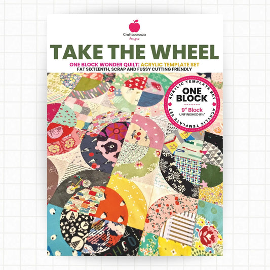 Take the Wheel: ONE BLOCK Acrylic Template SetCraftapalooza DesignsAcrylic Templates