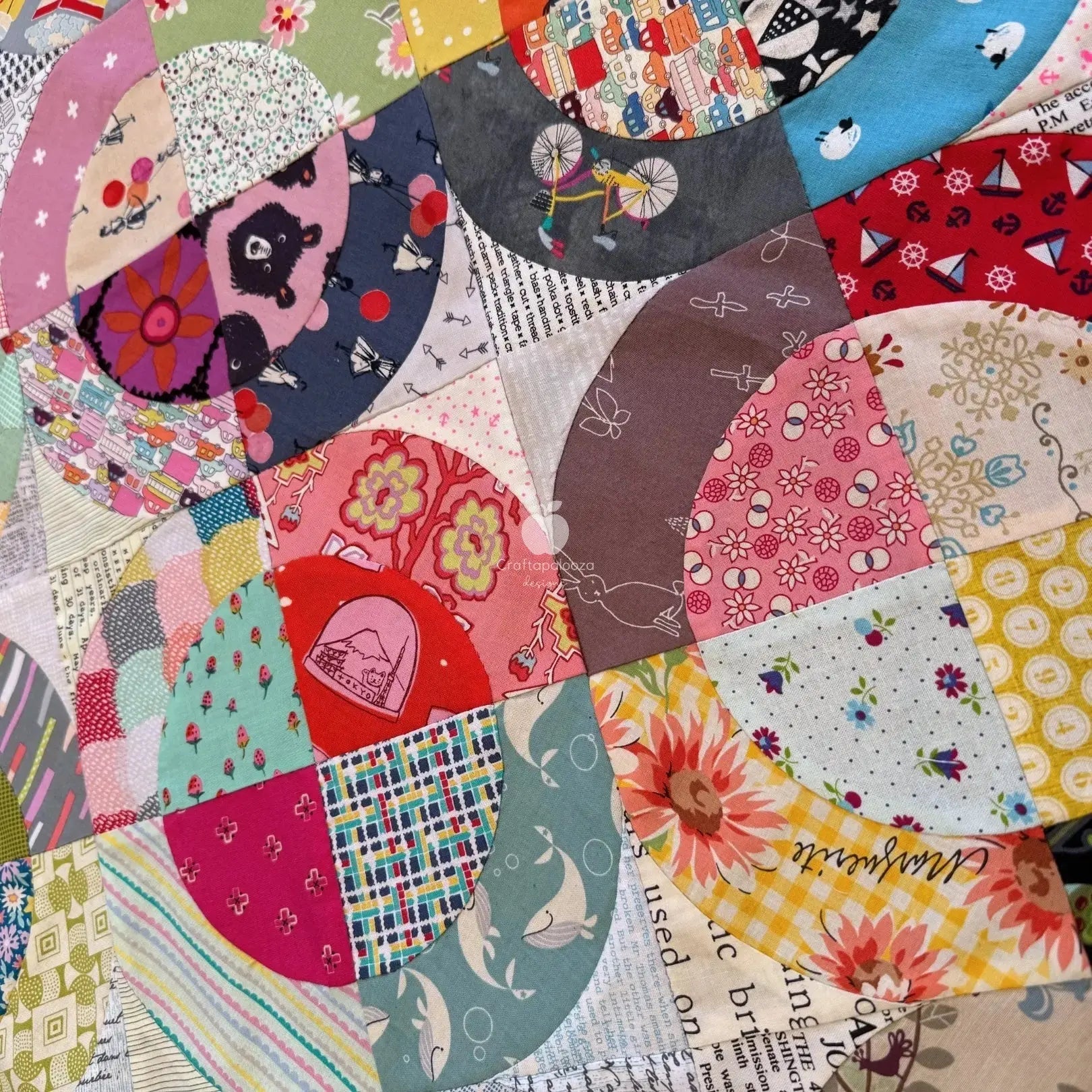 Take the Wheel Quilt: PDF PatternCraftapalooza DesignsPDF Pattern