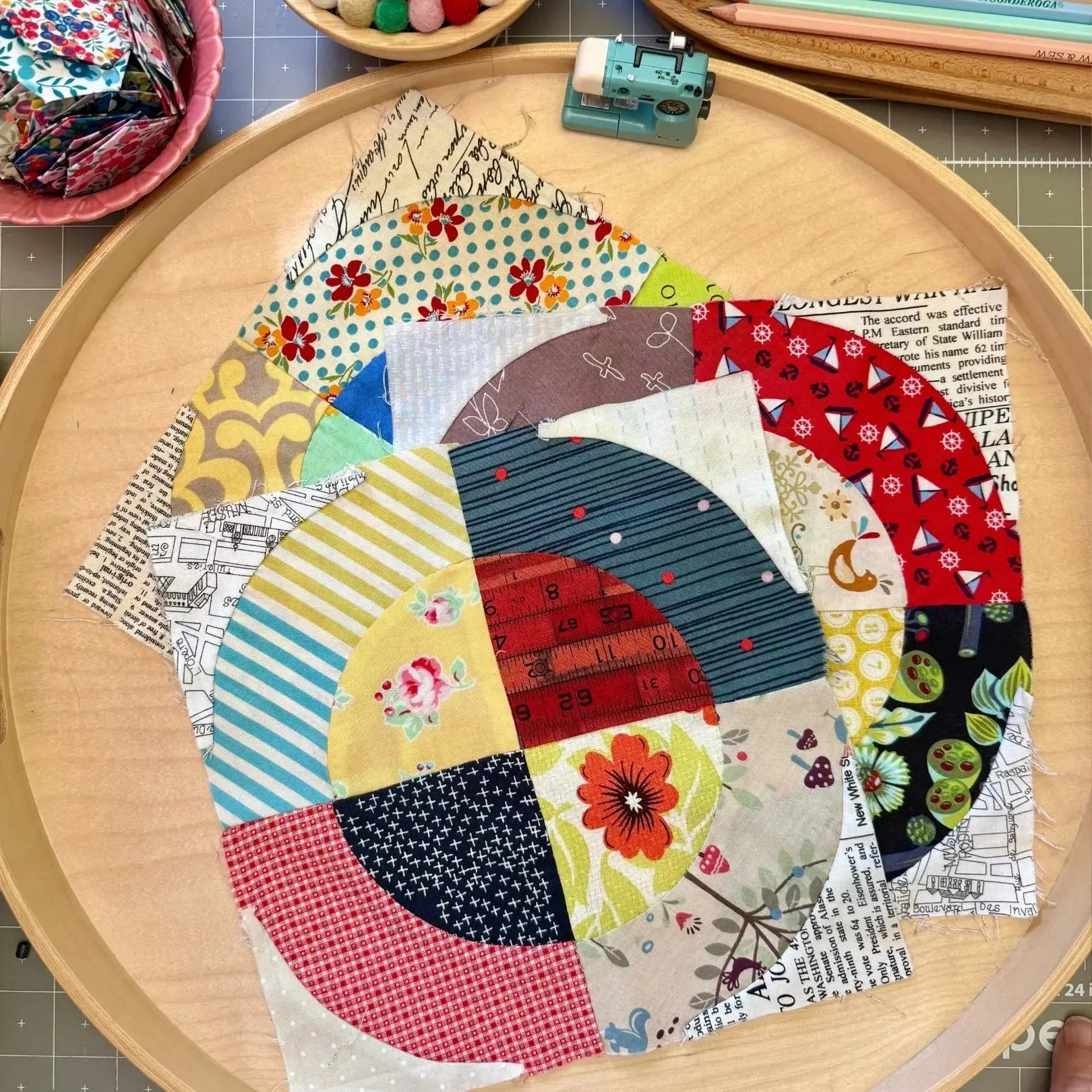 Take the Wheel Quilt: PDF PatternCraftapalooza DesignsPDF Pattern