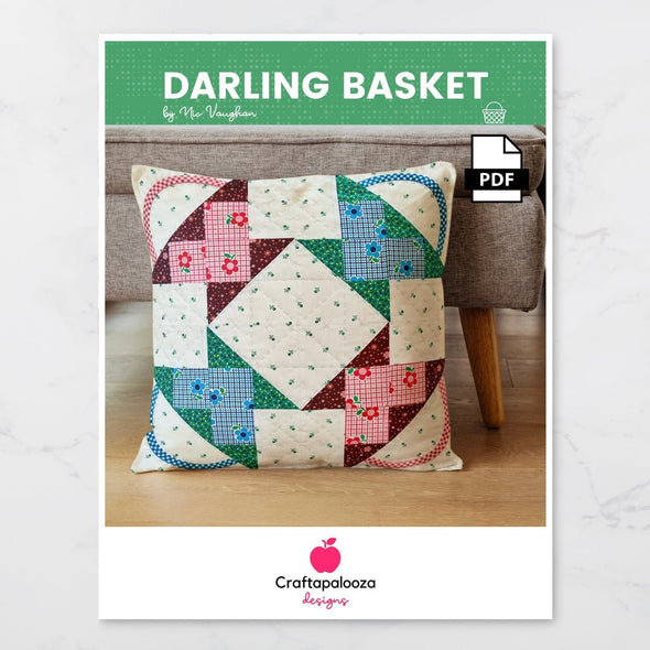 Darling Basket CushionCraftapalooza DesignsPDF Pattern