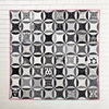Monochrome Peel Quilt - Acrylic TemplatesCraftapalooza DesignsAcrylic Template